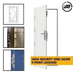 Why Do I Need a High-Security Multi-Point Locking Door System?